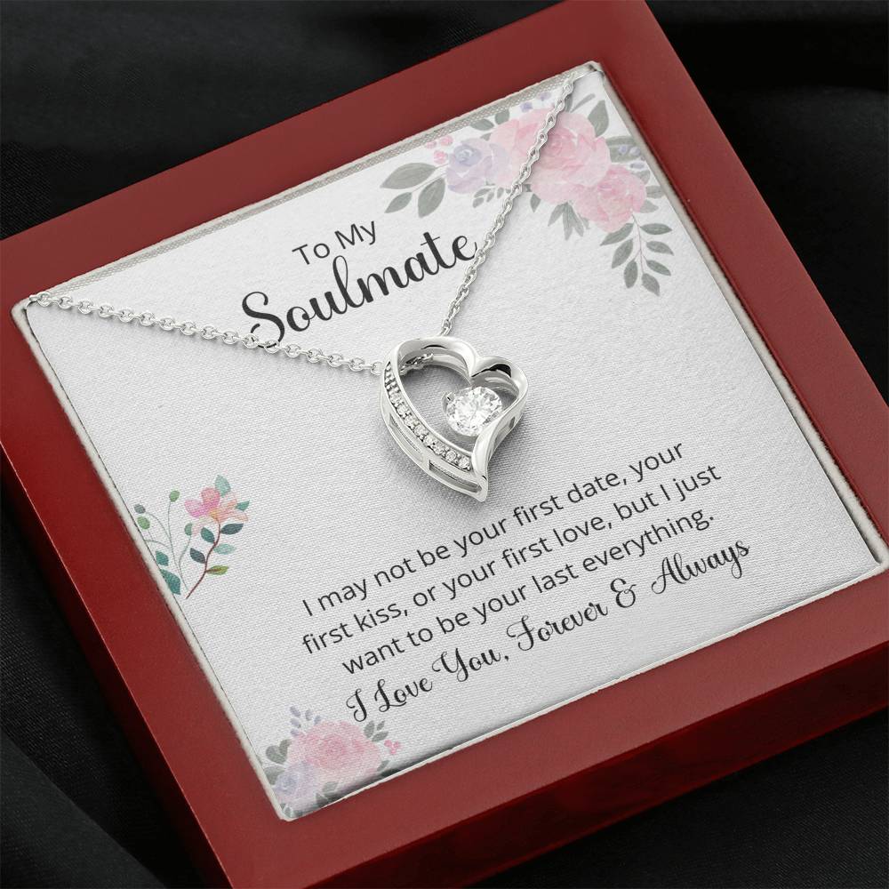litzzy To My Soulmate Last Everything - Forever Love Necklace -  To My Soulmate, Gift For Soulmate Jewelry   