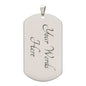 litzzy Copy of [Almost Sold Out] To My Daughter You Will Always Be My Baby Girl - Dog Tag - Military Ball Chain - To my Lovely Daughter, Gift for Daughter SO Jewelry   