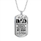 litzzy To my Dad Father's Day Gift from Daughter Jewelry   