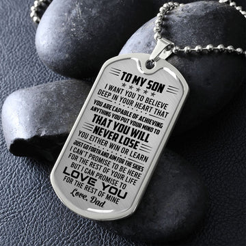 litzzy To My Son from DAD I Want You To Believe Love DAD Jewelry   