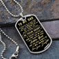 litzzy To My Dad - I Will Always Be Your Little Girl - Father's Day Gift from Daughter Jewelry   