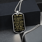litzzy To My Dad - I Will Always Be Your Little Girl - Father's Day Gift from Daughter Jewelry   