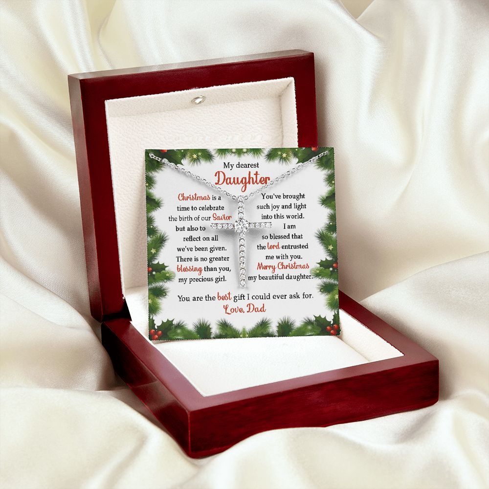 litzzy My Dearest Daughter, You Are The Best Gift, Merry Christmas - Gifts For Daughter    