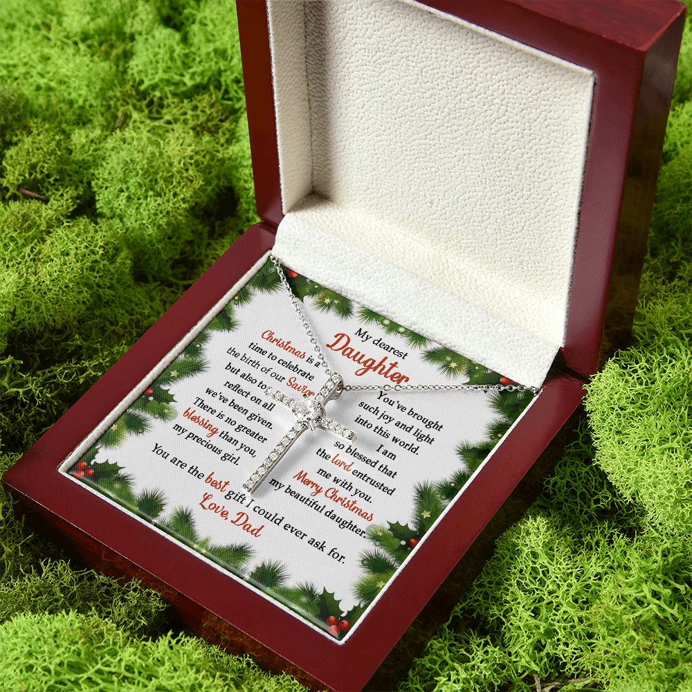 litzzy My Dearest Daughter, You Are The Best Gift, Merry Christmas - Gifts For Daughter    