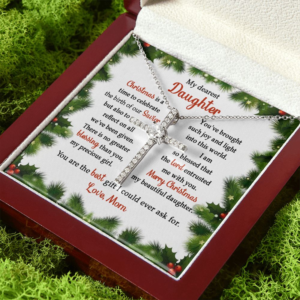 litzzy My Dearest Daughter, You Are The Best Gift, Merry Christmas - Gifts For Daughter    