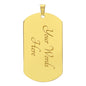 litzzy Copy of [Almost Sold Out] To My Daughter You Will Always Be My Baby Girl - Dog Tag - Military Ball Chain - To my Lovely Daughter, Gift for Daughter SO Jewelry   