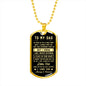 litzzy To my dad I will always be your little girl Daughter to Dad Gifts Jewelry   