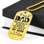litzzy To my Dad Father's Day Gift from Daughter Jewelry   