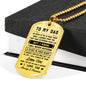 litzzy To my dad I will always be your little girl Daughter to Dad Gifts Jewelry   