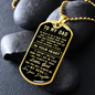 litzzy To My Dad - I Will Always Be Your Little Girl - Father's Day Gift from Daughter Jewelry   