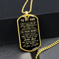 litzzy To My Dad - I Will Always Be Your Little Girl - Father's Day Gift from Daughter Jewelry   