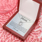 litzzy Litzzy Forever Love Necklace To my Mom, Your love is a gift Mothers Day Jewelry, Necklace gifts set from Son, Daughter Jewelry   