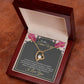litzzy To My Future Wife - I promise to be your best friend - Forever Love Necklace - To My Future Wife, Gift For Wife SO Jewelry 18k Yellow Gold Finish Luxury Box 