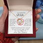 litzzy To My Beautiful Wife - I Married You Because I Cant Live Without You - To My Wife, Gift For Wife - Valentine's Day Gift -  Forever Love Necklace SO Jewelry   