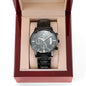 litzzy To My Man - I Found My Missing Piece - Litzzy Engraved Premium Watch - Gift For Soulmate, Husband, Boyfriend Watches   