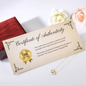 litzzy To My Beautiful Daughter - This Old Lion Will Always Have Your Back - Everlasting Love Necklace jewelry   
