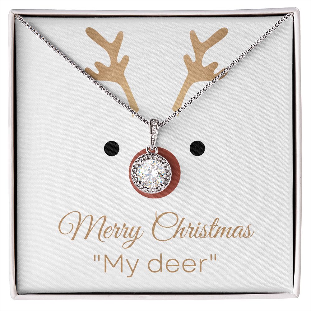 litzzy Merry Christmas, My Deer, Gift For Wife, Daughter, Grandchildren, Girlfriend - Gifts For Daughter  Two Toned Box  