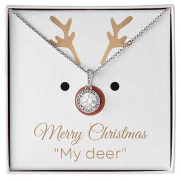 litzzy Merry Christmas, My Deer, Gift For Wife, Daughter, Grandchildren, Girlfriend - Gifts For Daughter  Two Toned Box  
