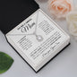 litzzy Litzzy Eternal Hope Necklace To My Mom, Grateful To You Necklace for Mom from Son Jewelry Two Tone Box  