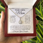 litzzy Litzzy Eternal Hope Necklace To My Mom, Real You Necklace for Mom from Daughter Jewelry   