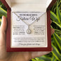 litzzy To My Future Wife - Best Thing Ever - Litzzy Eternal Hope Necklace - Necklace for Wife from Husband Jewelry Luxury Box w/ LED  