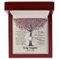 litzzy Dance In The Rain, Litzzy To My Daughter Eternal Hope Necklace Jewelry Luxury Box w/ LED  