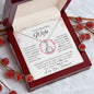 litzzy To My Beautiful Wife - I Married You Because I Cant Live Without You - To My Wife, Gift For Wife - Valentine's Day Gift - Eternal Hope Necklace SO Jewelry   