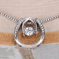 litzzy Litzzy Lucky In Love Necklace To My Mom, Life Lessons Necklace for Mom from Daughter Jewelry   