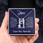 litzzy Litzzy Lucky In Love Necklace To My Mom, Precious Mom Necklace for Mom from Son Jewelry   