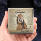 litzzy Proud Lion, Litzzy To My Daughter Lucky In Love Necklace Jewelry   