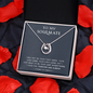 litzzy To My Soulmate - Last Everything - Lucky in Love Necklace - Necklace Gift For Her, Wife, Girlfriend, Anniversary, Wedding, Valentine, Birthday with Message Card Jewelry   