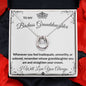 litzzy To My Granddaughter - My Badass Granddaughter - Litzzy Lucky In Love Necklace - Necklace for Granddaughter from Grandparents DC00025HO Jewelry   