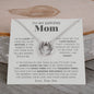 litzzy Litzzy Lucky In Love Necklace To My Mom, Count On You Necklace for Mom from Son Jewelry   
