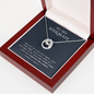 litzzy To My Soulmate - Last Everything - Lucky in Love Necklace - Necklace Gift For Her, Wife, Girlfriend, Anniversary, Wedding, Valentine, Birthday with Message Card Jewelry   