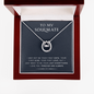 litzzy To My Soulmate - Last Everything - Lucky in Love Necklace - Necklace Gift For Her, Wife, Girlfriend, Anniversary, Wedding, Valentine, Birthday with Message Card Jewelry   