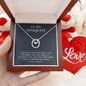 litzzy To My Soulmate - Last Everything - Lucky in Love Necklace - Necklace Gift For Her, Wife, Girlfriend, Anniversary, Wedding, Valentine, Birthday with Message Card Jewelry   
