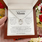 litzzy Litzzy Lucky In Love Necklace To My Mom, Life Lessons Necklace for Mom from Daughter Jewelry   