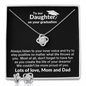 litzzy Litzzy Graduation Gift For Daughter From Parents - To Our Daughter On Your Graduation Jewelry   