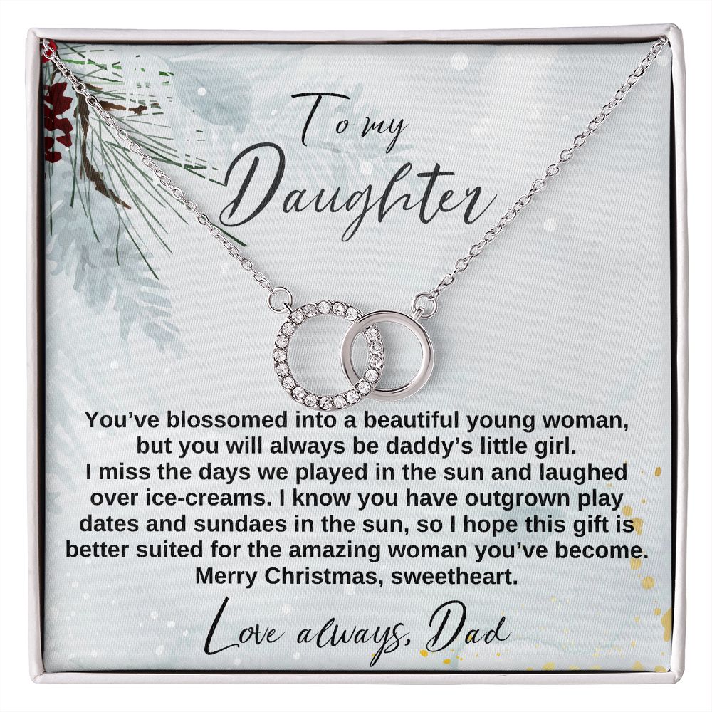 litzzy To My Daughter, You Will Always Be My Little Girl - Gifts For Daughter  Two Toned Box  