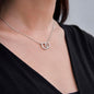 litzzy To My Beatiful Soulmate - I love You Forever and Always - Perfect Pair Necklace Jewelry   