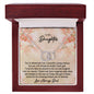 litzzy You Will Always Be My Little Girl, Litzzy To My Daughter Jewelry Luxury Box w/LED  