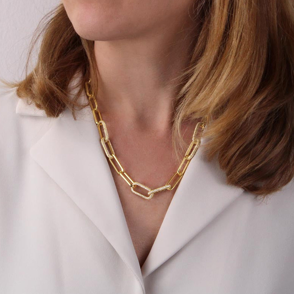 litzzy To my Boyfriend's Mom - Thank you  - Forever Linked Necklace Jewelry   