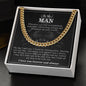 litzzy To My Man - Straighten Up Your Crown - To My Boyfriend - Gift For Boyfriend Jewelry Gold Standard Box 