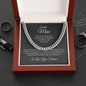 litzzy To my Man - Cuban Link Chain - For all that you are - To My Boyfriend , Gift For Boyfriend SO Jewelry Stainless Steel Luxury Box 