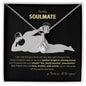 litzzy Funny Soulmate Alluring Beauty Necklcae, Booty-Touchin Beer-Drinkin Husband, Perfect Valentine Gift for Wife, Girlfriend, SoumateLitzzy Jewelry 14K White Gold Finish Standard Box 