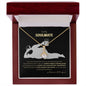 litzzy Funny Soulmate Alluring Beauty Necklcae, Booty-Touchin Beer-Drinkin Husband, Perfect Valentine Gift for Wife, Girlfriend, SoumateLitzzy Jewelry 18K Yellow Gold Finish Luxury Box 