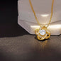 litzzy Litzzy Love Knot Necklace To My Mommy, Love Your Tummy Mothers Day Jewelry, Necklace gifts set from Son, Daughter Jewelry   