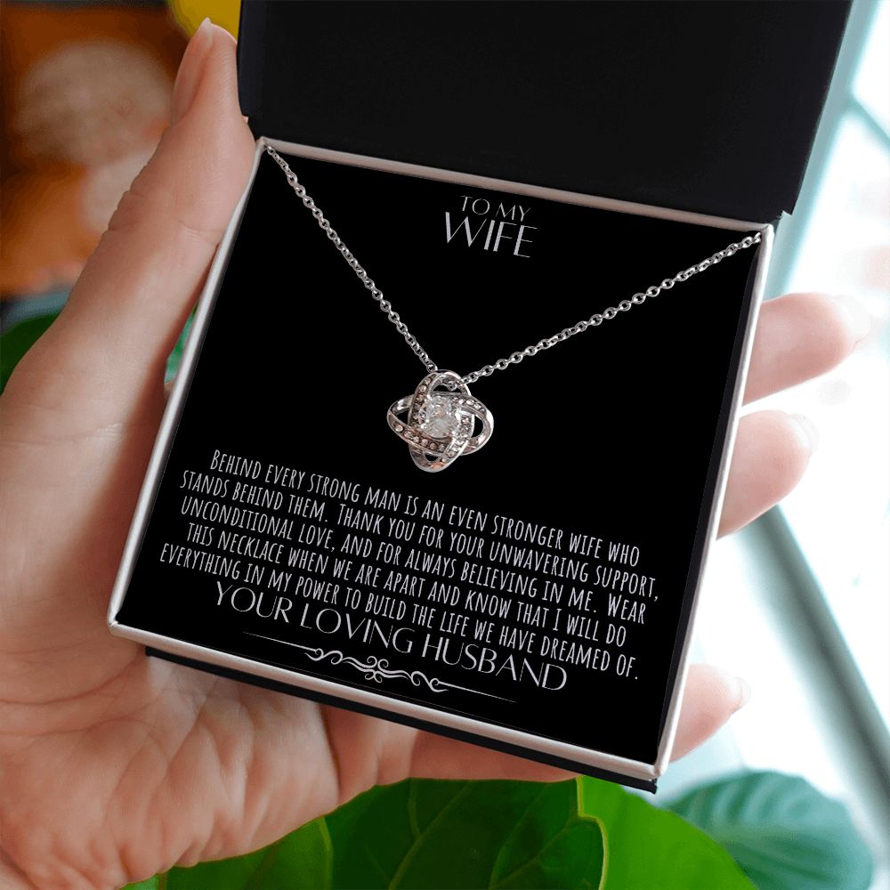 litzzy To My Wife Necklace - Anniversary Gift For Wife - Wife Birthday Gift - Gift For Wife - Wife Necklace - Mothers Day Gift For Wife Jewelry   