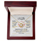 litzzy Someday when pages of my life end | Beautiful Chapters, Litzzy To My Daughter Jewelry 18K Yellow Gold Finish Luxury Box 