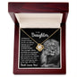 litzzy Superman Has Got Nothing On You, Litzzy To My Daughter Jewelry 18K Yellow Gold Finish Luxury Box w/LED 